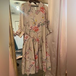H&M Floral Midi Dress